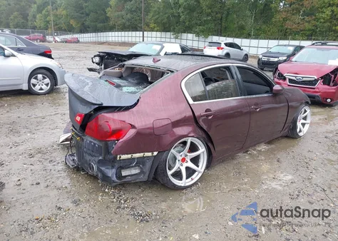 2010 Infiniti G37X z USA, uszkodzony, nr VIN JN1CV6AR5AM458189